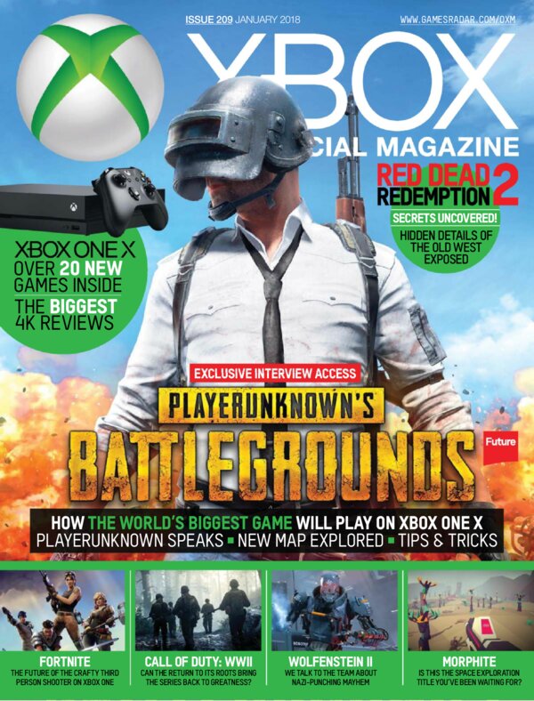Official Xbox Magazine US   Issue 209 (January 2018) cover